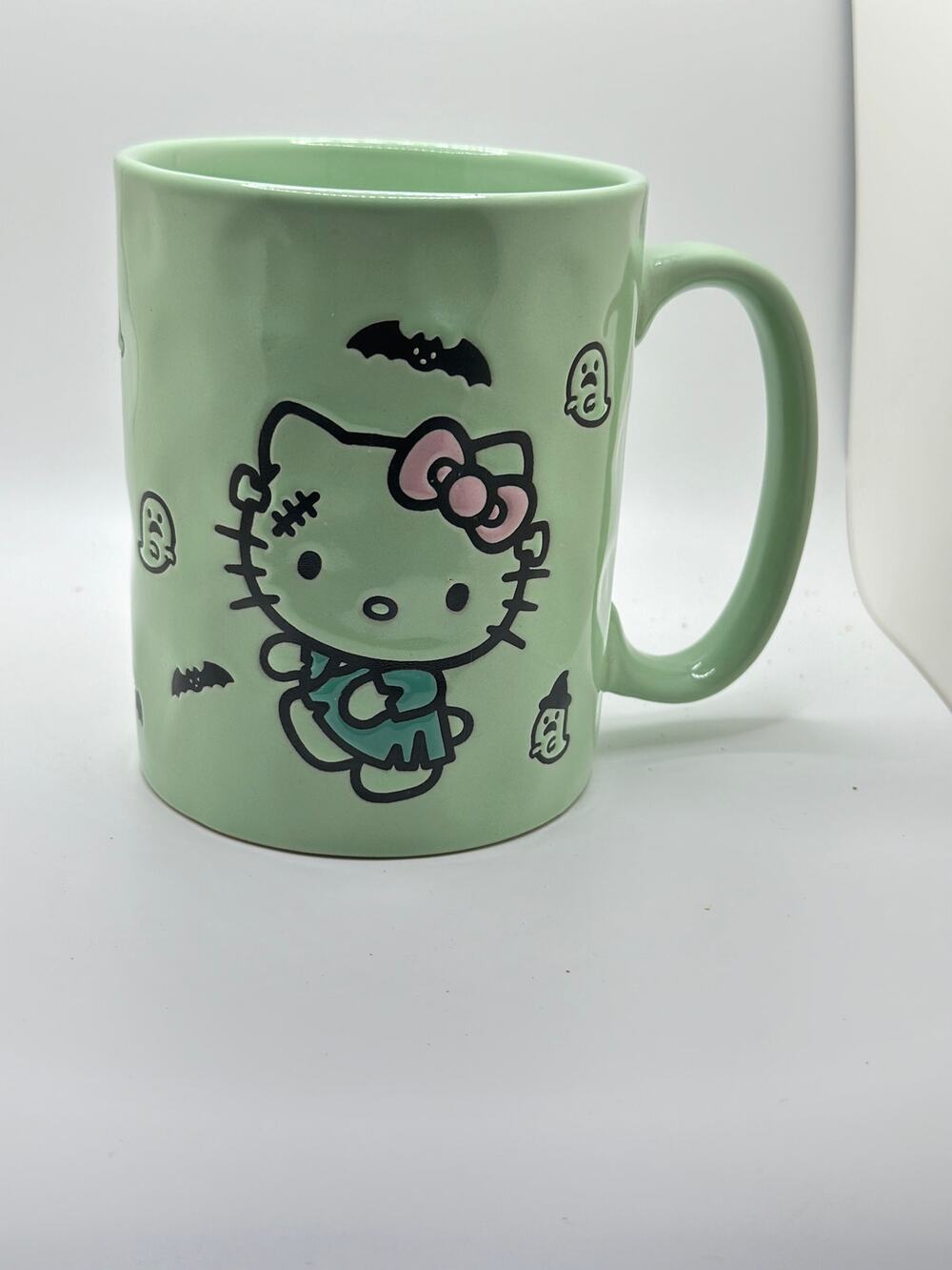 Hello Kitty Mummy Halloween Mug- Green